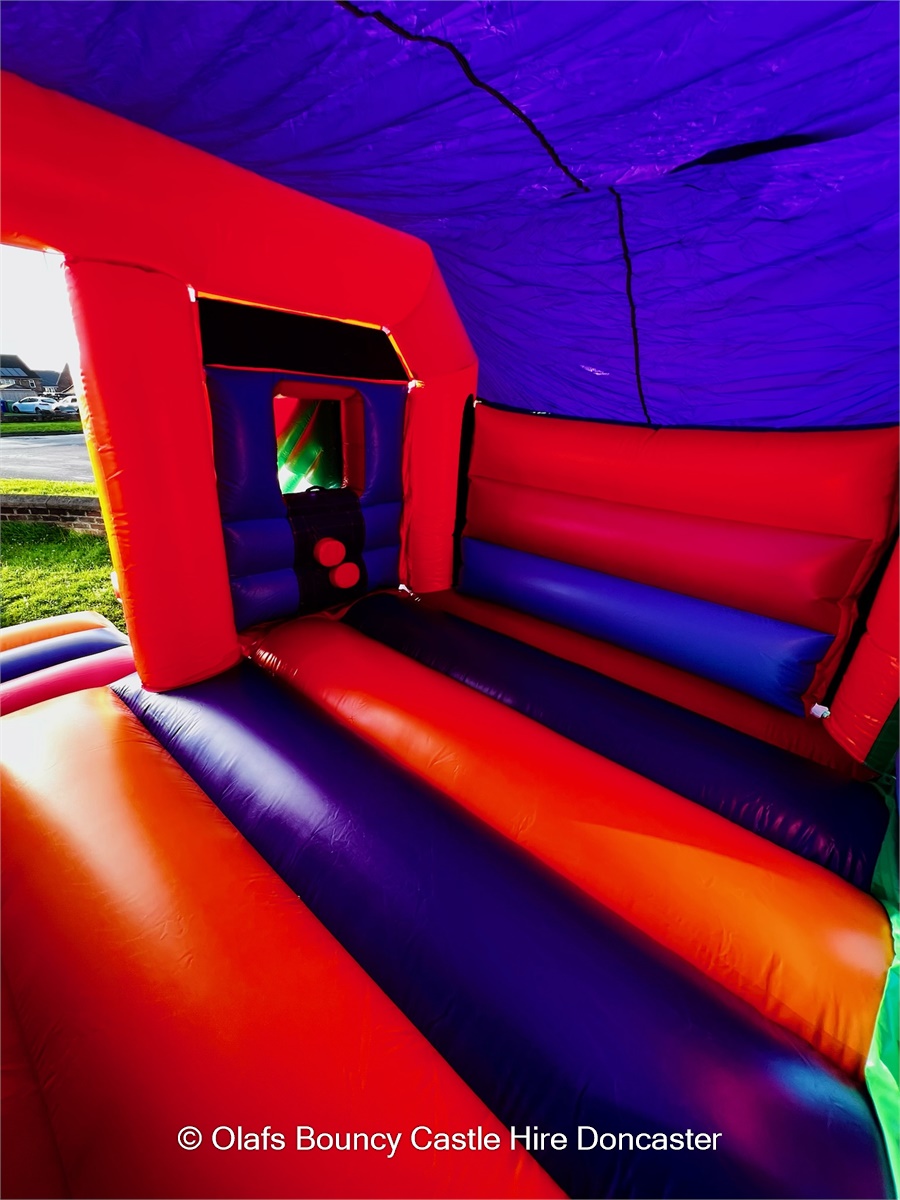 Lilo & Stich Front Slide & Bounce For Hire In Doncaster, Rotherham